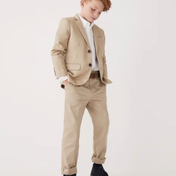 Crewcuts Kids Khaki Blazer - Picture 1 of 3
